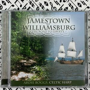 Ardie Boggs Celtic Harp Jamestown to Williamsburg CD